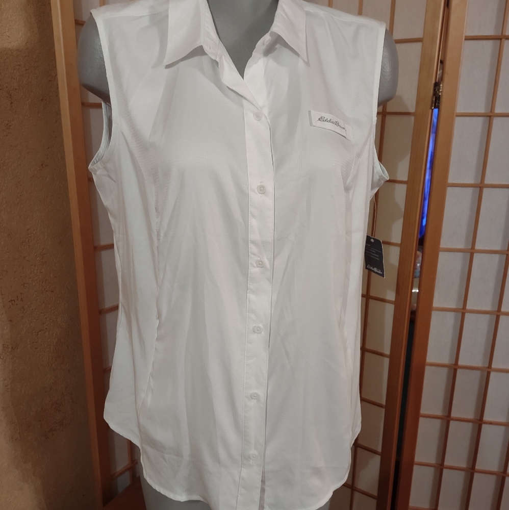 NEW, Eddie Bauer guide shirt, lg